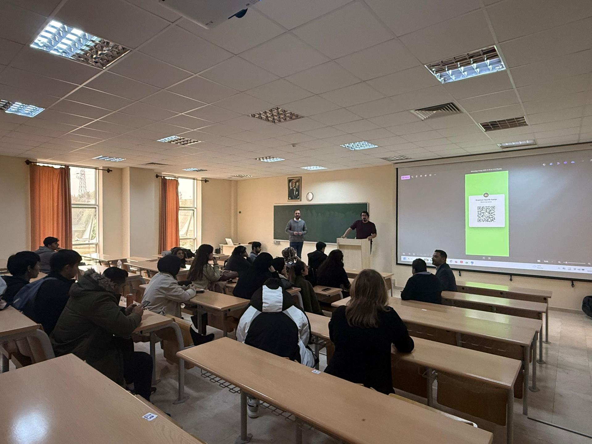 Erasmus + Information Meeting was held.